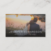 Carte De Visite Photographe professionnel minimaliste (Devant)