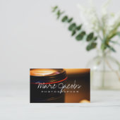 Carte De Visite Photographe professionnel moderne (Debout devant)