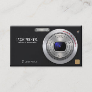Carte De Visite Photographe professionnel pour caméra numérique 