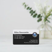 Carte De Visite Photographe unique (Debout devant)