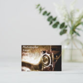 Carte De Visite photographe vintage (Debout devant)