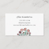 Carte De Visite Photographe vintage (Dos)