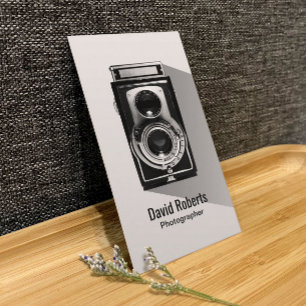 Carte De Visite Photographe vintage Photographie de caméra