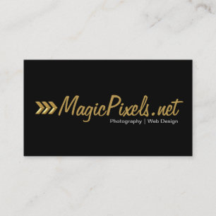 Carte De Visite Photographe Web Designer