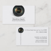 Carte De Visite Photographer Business card (Devant / Derrière)