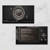 Carte De Visite Photographer camera (Devant / Derrière)