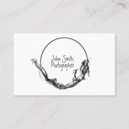 Carte De Visite Photographer (fotografo videografo) (Devant)