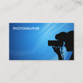 Carte De Visite Photographer Simple Business Cards (Devant)