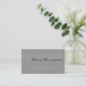 Carte De Visite photographie (Debout devant)