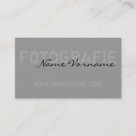 Carte De Visite photographie (Devant)