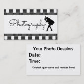 Carte de visite/Photographie (Devant / Derrière)