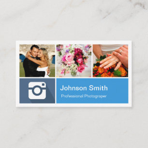 Carte De Visite Photographie Collage photo Style de métro moderne