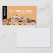 Carte De Visite Photographie Coraux & Coques (Devant / Derrière)