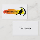 Carte De Visite Photographie d'action (Devant / Derrière)