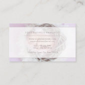 Carte De Visite Photographie de bébé superposition nouveau-né (Dos)