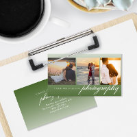 Photographie de collage de 3 photos Vert foncé