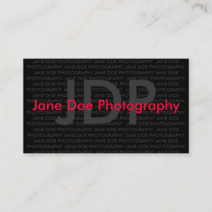 CARTE DE VISITE PHOTOGRAPHIE DE DAINE DE JANE