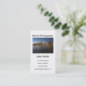 Carte de visite, photographie de Detroit (Debout devant)