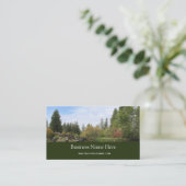 Carte De Visite photographie de la nature (Debout devant)