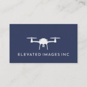 Carte De Visite Photographie de l'opérateur de drone moderne Marin (Devant)