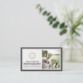 Carte De Visite Photographie de mariage élégante (Debout devant)