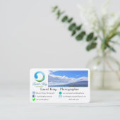 Carte De Visite Photographie de nature (Debout devant)