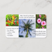 Carte De Visite Photographie de nature (Dos)