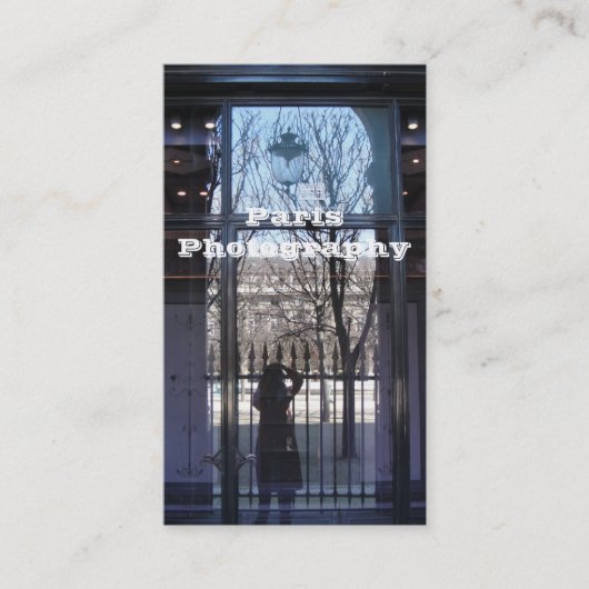Carte De Visite Photographie de Paris (Devant)