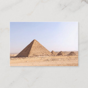 Carte De Visite Photographie des pyramides de Gizeh