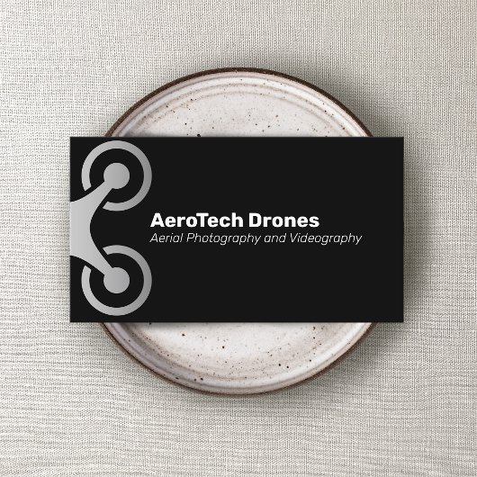 Carte De Visite Photographie et vidéographie des drones aériens Si