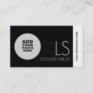 Carte De Visite photographie / image / image, professionnel