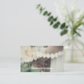 Carte De Visite Photographie Mariage minimale (Debout devant)