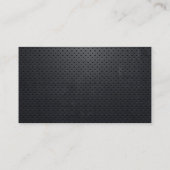 Carte De Visite Photographie Metal QR Code Photographe (Dos)