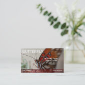 Carte De Visite Photographie Modèle papillon du Golfe (Debout devant)