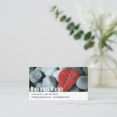 Carte De Visite Photographie moderne de pierres (Debout devant)