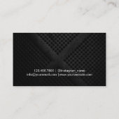 Carte De Visite Photographie moderne et élégante (Dos)