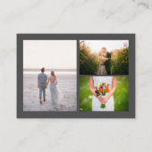 Carte De Visite Photographie personnalisable (Dos)