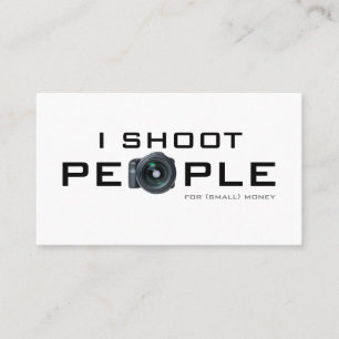 Carte De Visite Photographie pour photographes Vidéographes