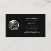 Carte De Visite Photographie professionnelle (Devant)