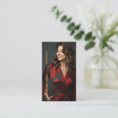 Carte De Visite Photographie professionnelle (Debout devant)