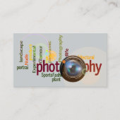 Carte De Visite Photographie professionnelle (Devant)