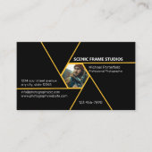 Carte De Visite Photographie professionnelle (Devant)