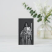 Carte De Visite Photographie professionnelle de script moderne (Debout devant)