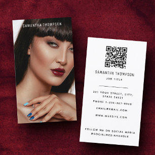 Carte De Visite Photographie professionnelle moderne minimaliste C