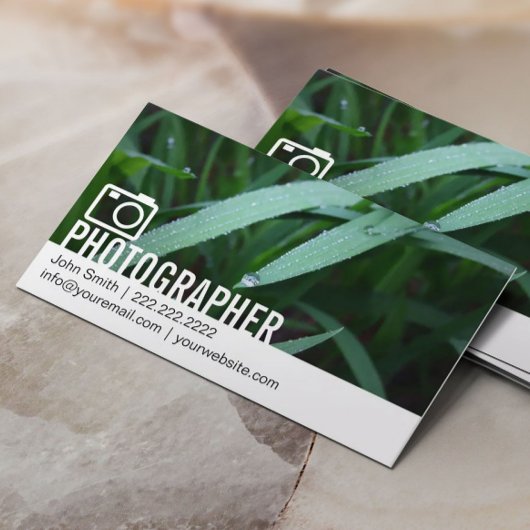 Carte De Visite Photographie professionnelle personnalisée