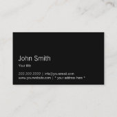 Carte De Visite Photographie rouge moderne de feuille et de (Dos)