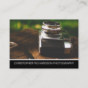 Carte De Visite Photographie simple et élégante