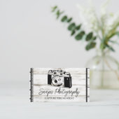 Carte de visite photographique (Debout devant)