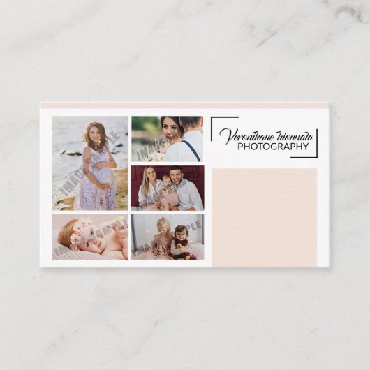 Carte de visite photographique (Devant)