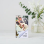 Carte de visite photographique (Debout devant)